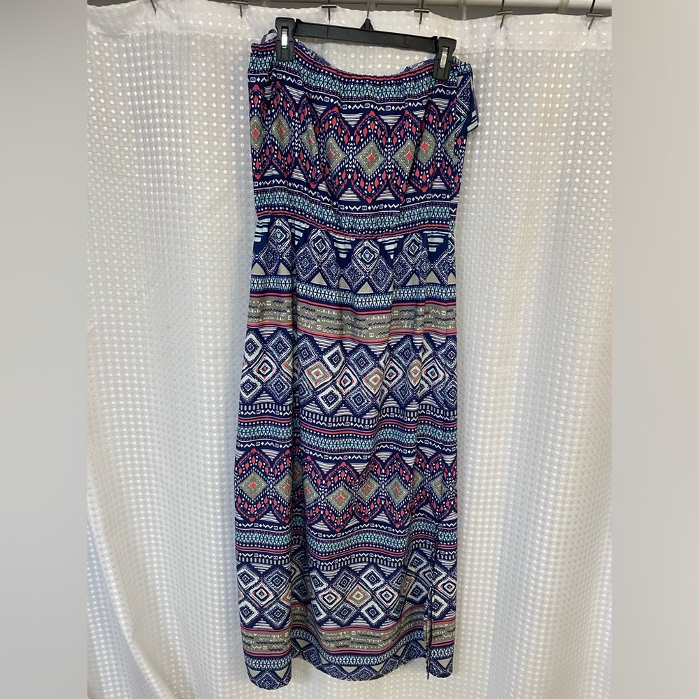 Speed Control 3/4 length, strapless dress, size L